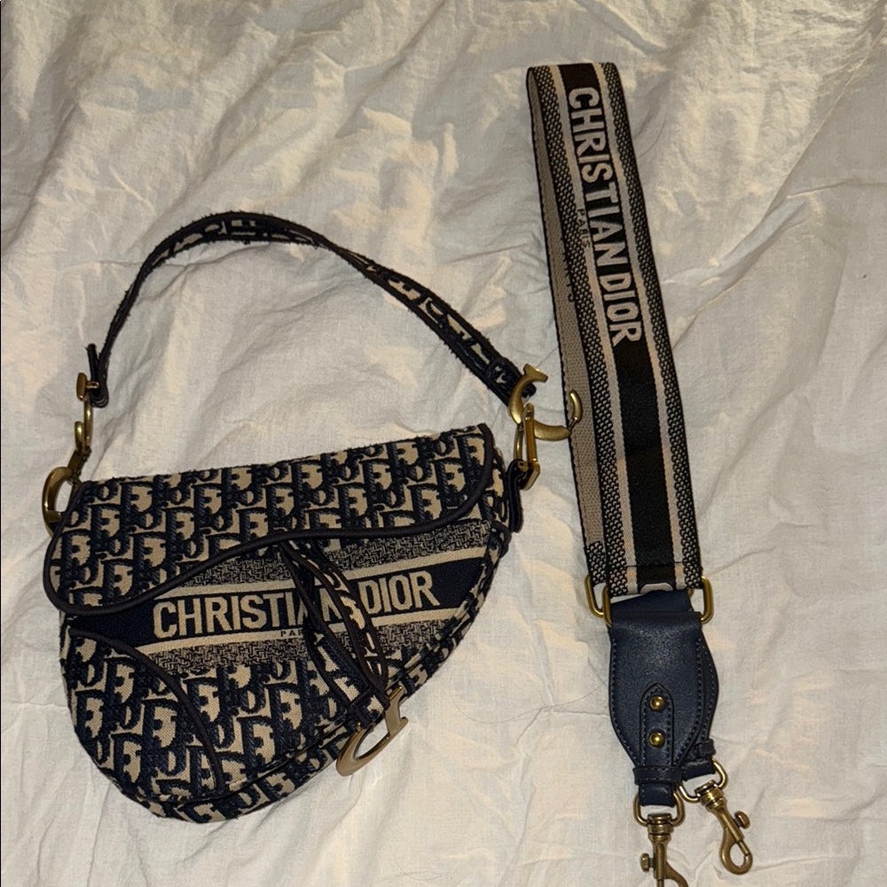Dior Saddle Bag with Strap